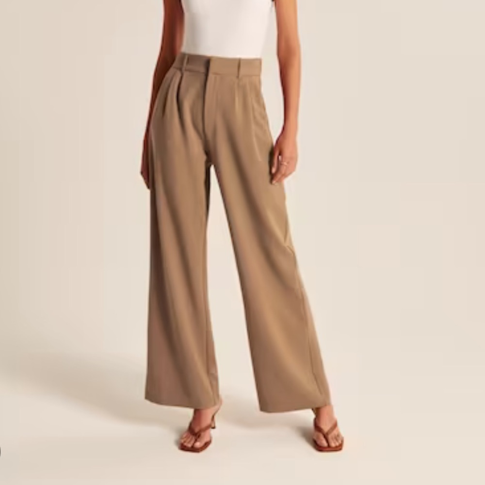Abercrombie tailored wide leg pants